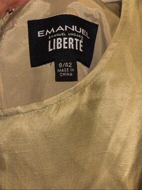 Emanuel Ungaro Liberté chartreuse  Sleeveless Top